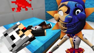 СОЛНЦЕ И ЛУНА АНИМАТРОНИК СЪЕЛ СЫНА ЗОМБАКА ЕНОТИКА В МАЙНКРАФТ ФНАФ 9 SCP